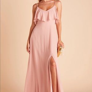Birdy Grey Jane Convertible Dress - Large - Dusty Rose (bridesmaid formal gown)